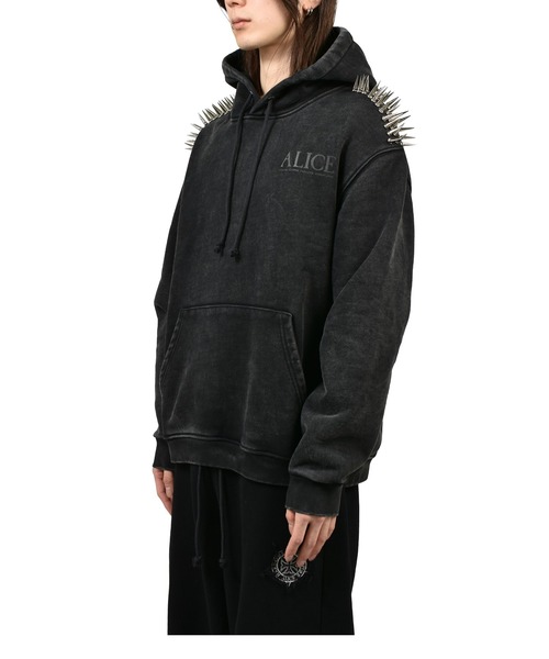 ALICE HOLLYWOOD(アリスハリウッド)の「DEEGAN PULLOVER HOODIE(パーカー・メンズ・ブラック・X-LARGE/LARGE/MEDIUM/SMALL)」の3枚目の写真