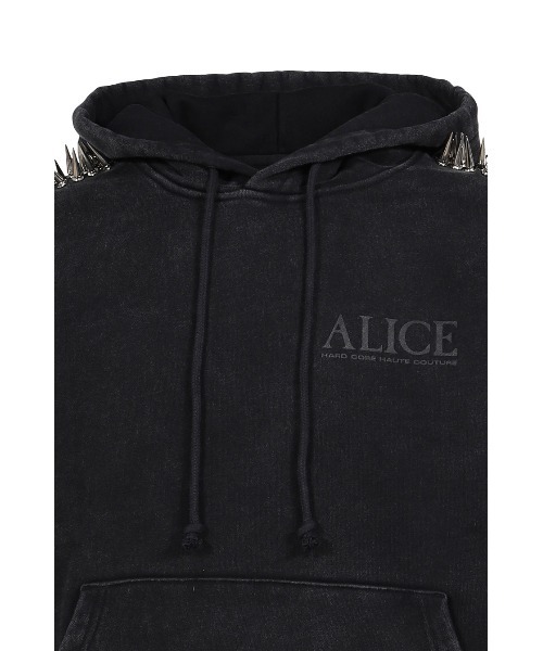 ALICE HOLLYWOOD(アリスハリウッド)の「DEEGAN PULLOVER HOODIE(パーカー・メンズ・ブラック・X-LARGE/LARGE/MEDIUM/SMALL)」の9枚目の写真