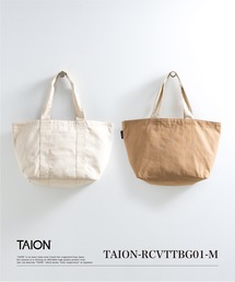 TAION（タイオン）の「【TAION(タイオン)】〈グッズ〉リバーシブル キャンバストートバッグM（トートバッグ）」