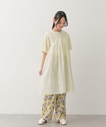 URBAN RESEARCH DOORS | 『親子リンク』『150サイズ』コットンボイルパフスリーブワンピース(KIDS)(ワンピース)