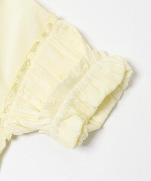 URBAN RESEARCH DOORS（アーバンリサーチドアーズ）の「『親子リンク』『150サイズ』コットンボイルパフスリーブワンピース(KIDS)（ワンピース・キッズ・ミント/イエロー・150）」の10枚目の写真