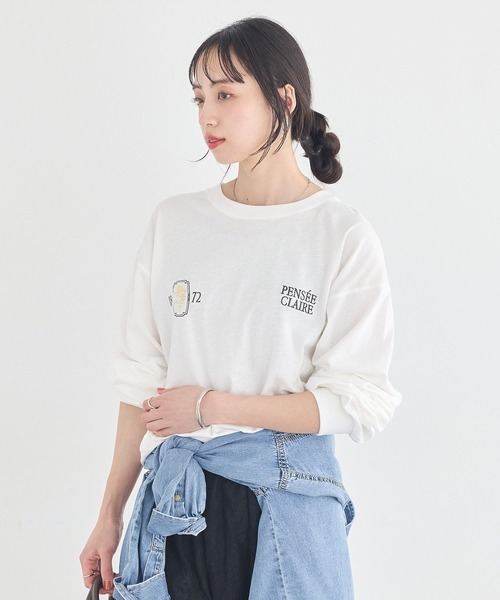earth music&ecology（アースミュージックアンドエコロジー）の「アソートグラフィックロンT（Tシャツ/カットソー・レディース・B/A/C・FREE）」の11枚目の写真