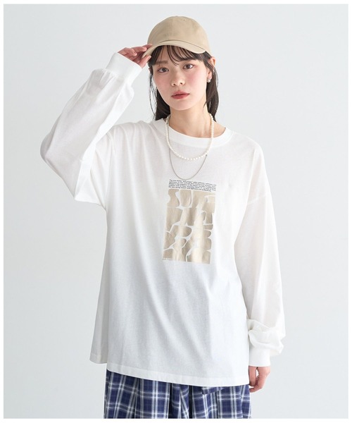 earth music&ecology（アースミュージックアンドエコロジー）の「アソートグラフィックロンT（Tシャツ/カットソー・レディース・B/A/C・FREE）」の15枚目の写真