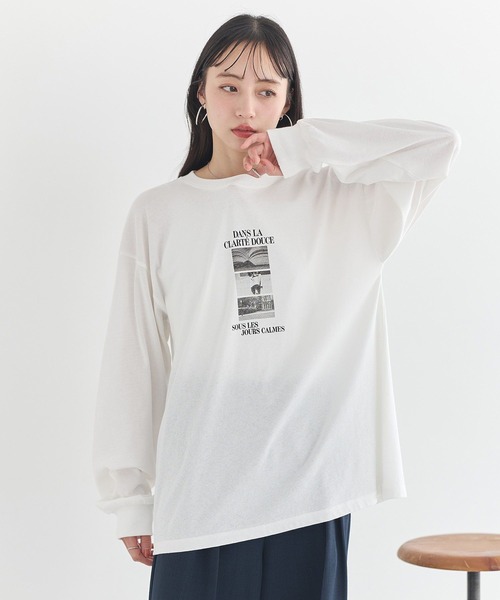 earth music&ecology（アースミュージックアンドエコロジー）の「アソートグラフィックロンT（Tシャツ/カットソー・レディース・B/A/C・FREE）」の16枚目の写真