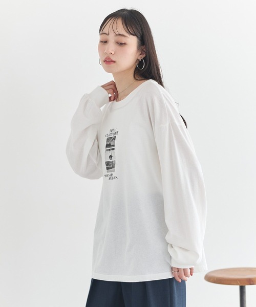 earth music&ecology（アースミュージックアンドエコロジー）の「アソートグラフィックロンT（Tシャツ/カットソー・レディース・B/A/C・FREE）」の17枚目の写真