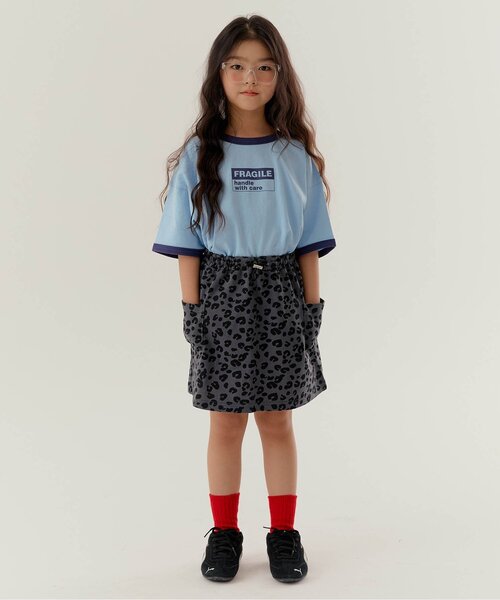 BREEZE(ブリーズ)の「【WEB限定】KUDOZ.B サイドポケットカットソースカート(スカート・キッズ・チャコール/カモフラージュ・100/120/140)」の19枚目の写真