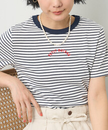 PETIT BATEAU × FREAK'S STORE/プチバトー 別注 ミニロゴTシャツ