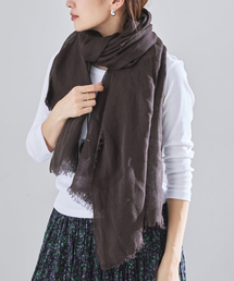 IENA(�C�G�i)��NIMNIMDUAI/�j���j���f���A�C PLAIN GAUZE STOLE �X�g�[��(�X�g�[��/�V���[��)