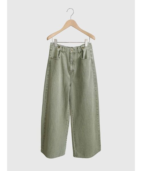 FIKA.（フィーカ）の「Waist tuck fade denim pants（デニムパンツ・レディース・ブラウン/キャメル/グリーン系その他3・MEDIUM）」の7枚目の写真