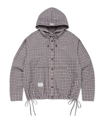 Wacky WiLLy（ワッキーウィリー）の「WOMEN'S CHECK SEERSUCKER HOODED SHIRT TYPE JUMPER（ブルゾン）」