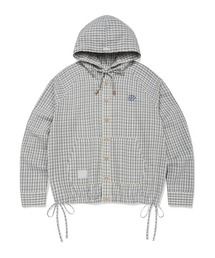 Wacky WiLLy | WOMEN'S CHECK SEERSUCKER HOODED SHIRT TYPE JUMPER(ブルゾン)