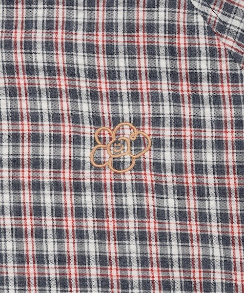 Wacky WiLLy（ワッキーウィリー）の「WOMEN'S CHECK SEERSUCKER HOODED SHIRT TYPE JUMPER（ブルゾン・レディース・クリーム/ネイビー・FREE）」の7枚目の写真