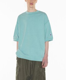 MONKEY TIME（モンキータイム）の「＜Champion × monkey time＞ピグメント リブ Tシャツ（Tシャツ/カットソー）」