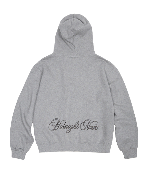 Midnight Move（ミッドナイトムーブ）の「horse hood zip up (grey)（パーカー・レディース・その他・FREE）」の3枚目の写真