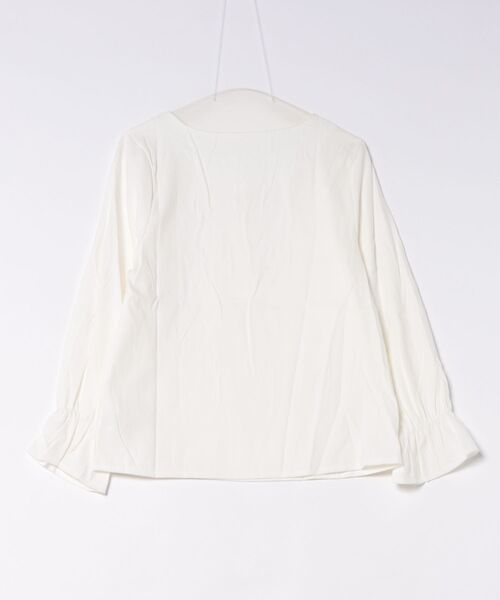 Lace Ladies(レースレディース)の「ソリッドカラー キャンディ袖 長袖 Tシャツ ブルオーバー(Tシャツ/カットソー・レディース・ブラウン/ホワイト・XL/M)」の13枚目の写真