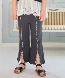 Piet（ピエット）の「前スリット メロウリブパンツ（その他パンツ）」