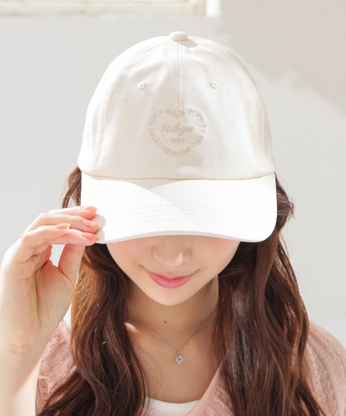 Honeys(ハニーズ)の「ハートロゴキャップ(キャップ・レディース・ライトベージュ/ブラック/ホワイト/ピンク・S/M)」の2枚目の写真