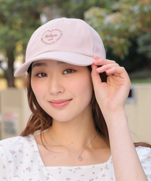Honeys(ハニーズ)の「ハートロゴキャップ(キャップ・レディース・ライトベージュ/ブラック/ホワイト/ピンク・S/M)」の7枚目の写真
