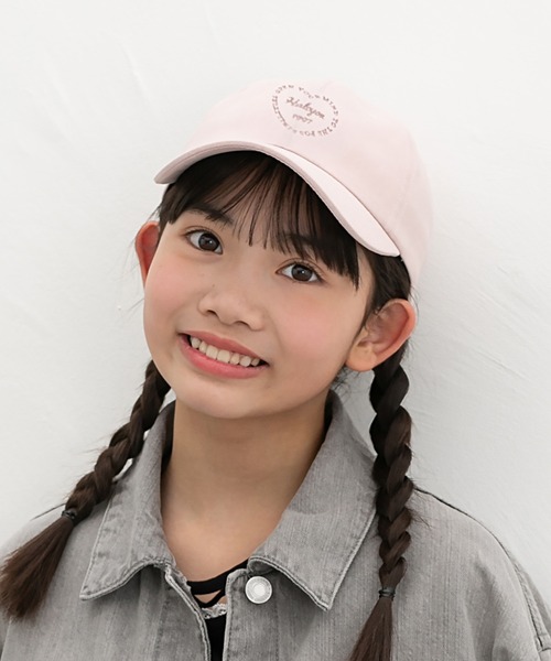 Honeys(ハニーズ)の「ハートロゴキャップ(キャップ・レディース・ライトベージュ/ブラック/ホワイト/ピンク・S/M)」の10枚目の写真