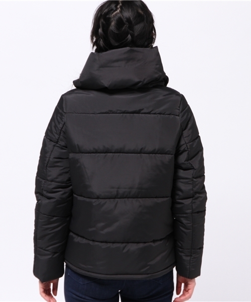 OUTLET(アウトレット)の「【Ciaopanic】タフタ中綿ショートコート(その他アウター・レディース・ベージュ/ネイビー/ブラック・FREE)」の6枚目の写真