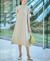 7days Life Styling | 美極とろみ素材 ハイネックワンピース(ワンピース)