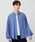 PUBLIC TOKYO�i�p�u���b�N�g�E�L���E�j�́u�yP.T�zHigh-gauge Jacquard Shirts /�E�H�b�V���u��/�R�b�g��100%/�ĕ�/�L�k��/���{���i�V���c/�u���E�X�j�v�b�T�b�N�X�u���[
