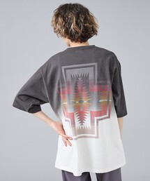 PENDLETON（ペンドルトン）の「【PENDLETON/ペンドルトン】グラデーション ダイバックプリント Tシャツ / ユニセックス（Tシャツ/カットソー）」