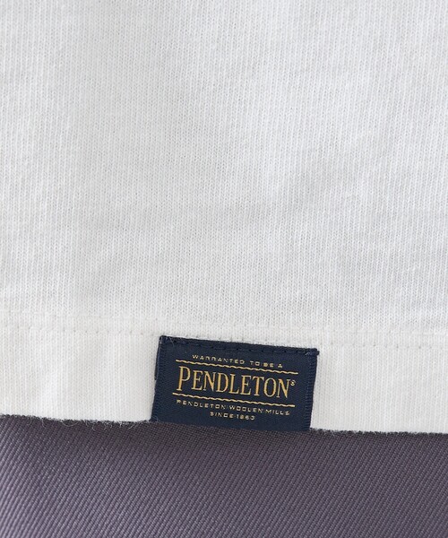 PENDLETON（ペンドルトン）の「【PENDLETON/ペンドルトン】グラデーション ダイバックプリント Tシャツ / ユニセックス（Tシャツ/カットソー・メンズ・グレー系その他/ブルー系その他/オレンジ系その他・M/L）」の11枚目の写真