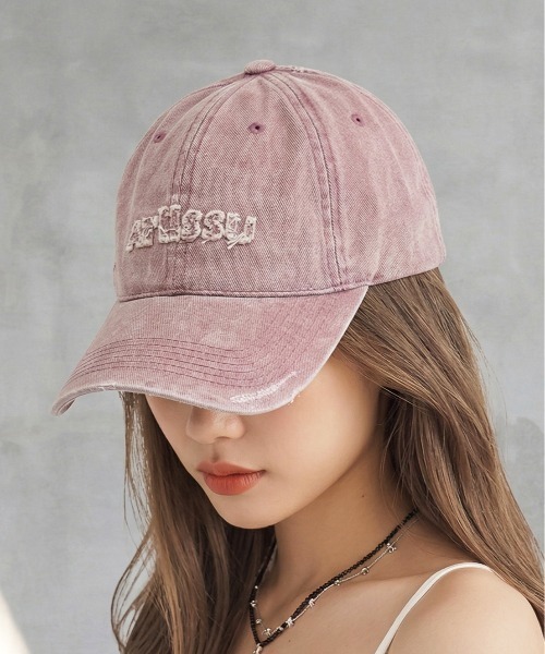 FUN(ファン)の「ケミカルロゴCAP(キャップ・レディース・ブラック/ベージュ/ピンク・FREE)」の3枚目の写真