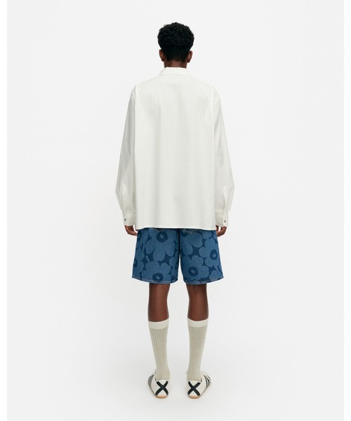 marimekko(マリメッコ)の「【kioski】Piccolo / Jokapoika blouse(シャツ/ブラウス・レディース・ライラック/ブルー/オレンジ/イエロー/ライトグリーン/ホワイト・MEDIUM/SMALL/X-SMALL/XX-SMALL/LARGE)」の12枚目の写真
