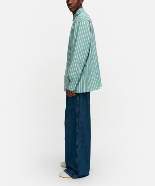 marimekko(マリメッコ)の「【kioski】Piccolo / Jokapoika blouse(シャツ/ブラウス・レディース・ライラック/ブルー/オレンジ/イエロー/ライトグリーン/ホワイト・MEDIUM/SMALL/X-SMALL/XX-SMALL/LARGE)」の18枚目の写真