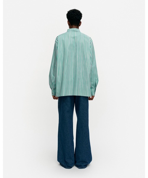 marimekko(マリメッコ)の「【kioski】Piccolo / Jokapoika blouse(シャツ/ブラウス・レディース・ライラック/ブルー/オレンジ/イエロー/ライトグリーン/ホワイト・MEDIUM/SMALL/X-SMALL/XX-SMALL/LARGE)」の19枚目の写真