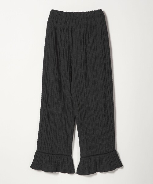 CITEN（シテン）の「＜CITEN＞ハシゴレースフリルパンツ（その他パンツ・レディース・ホワイト/ブラック・M/S）」の10枚目の写真