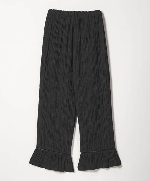 CITEN（シテン）の「＜CITEN＞ハシゴレースフリルパンツ（その他パンツ・レディース・ホワイト/ブラック・M/S）」の11枚目の写真