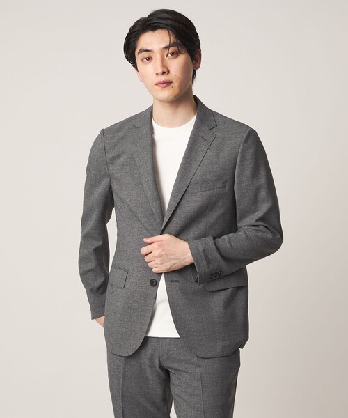 A DAY IN THE LIFE UNITED ARROWS(アデイインザライフユナイテッドアローズ)の「NTS®ツイル 2ボタン ジャケット-セットアップ対応・吸水速乾・マシンウォッシャブル-<A DAY IN THE LIFE>(テーラードジャケット・メンズ・ロイヤルブルー/ベージュ/ネイビー/グレー系・L/XL/S/M)」の10枚目の写真
