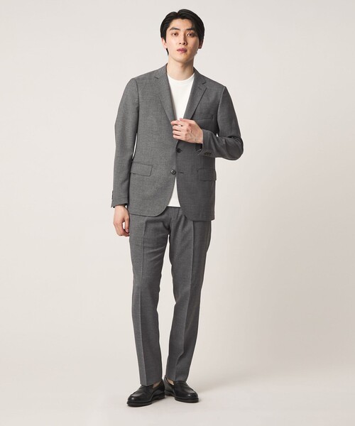 A DAY IN THE LIFE UNITED ARROWS(アデイインザライフユナイテッドアローズ)の「NTS®ツイル 2ボタン ジャケット-セットアップ対応・吸水速乾・マシンウォッシャブル-<A DAY IN THE LIFE>(テーラードジャケット・メンズ・ロイヤルブルー/ベージュ/ネイビー/グレー系・L/XL/S/M)」の11枚目の写真