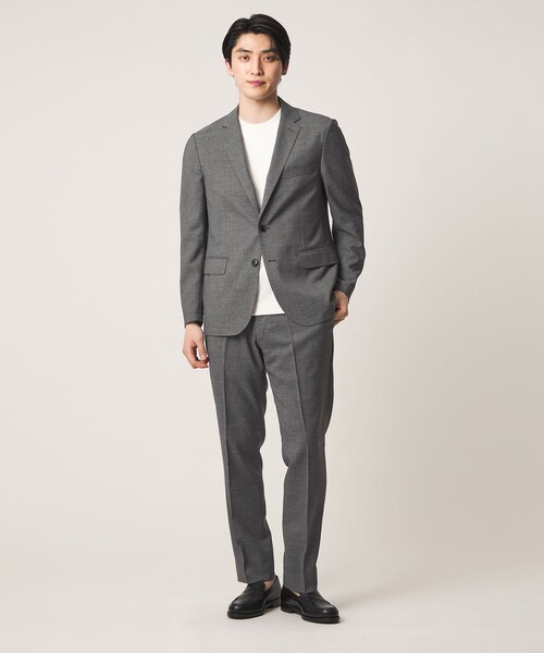 A DAY IN THE LIFE UNITED ARROWS(アデイインザライフユナイテッドアローズ)の「NTS®ツイル 2ボタン ジャケット-セットアップ対応・吸水速乾・マシンウォッシャブル-<A DAY IN THE LIFE>(テーラードジャケット・メンズ・ロイヤルブルー/ベージュ/ネイビー/グレー系・L/XL/S/M)」の12枚目の写真