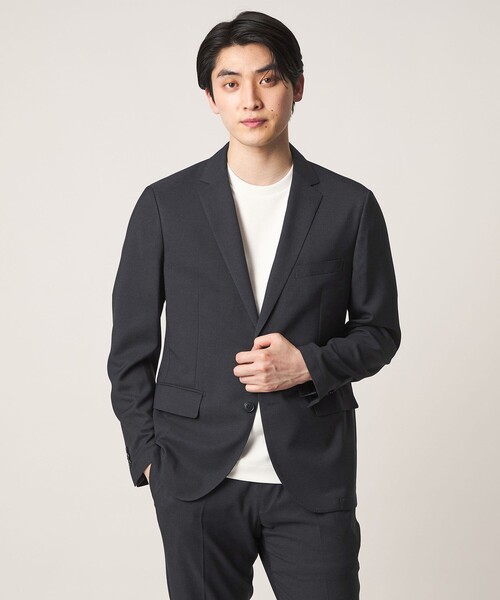 A DAY IN THE LIFE UNITED ARROWS(アデイインザライフユナイテッドアローズ)の「NTS®ツイル 2ボタン ジャケット-セットアップ対応・吸水速乾・マシンウォッシャブル-<A DAY IN THE LIFE>(テーラードジャケット・メンズ・ロイヤルブルー/ベージュ/ネイビー/グレー系・L/XL/S/M)」の14枚目の写真