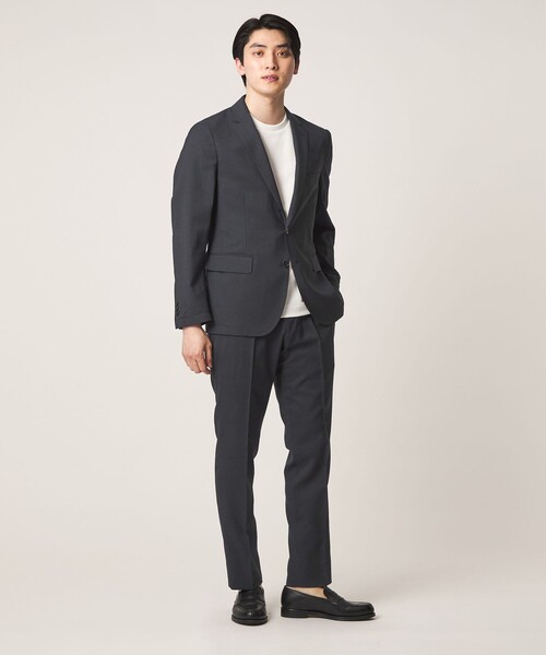 A DAY IN THE LIFE UNITED ARROWS(アデイインザライフユナイテッドアローズ)の「NTS®ツイル 2ボタン ジャケット-セットアップ対応・吸水速乾・マシンウォッシャブル-<A DAY IN THE LIFE>(テーラードジャケット・メンズ・ロイヤルブルー/ベージュ/ネイビー/グレー系・L/XL/S/M)」の16枚目の写真