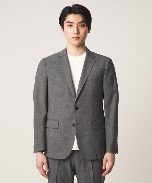 A DAY IN THE LIFE UNITED ARROWS(アデイインザライフユナイテッドアローズ)の「NTS®ツイル 2ボタン ジャケット-セットアップ対応・吸水速乾・マシンウォッシャブル-<A DAY IN THE LIFE>(テーラードジャケット・メンズ・ロイヤルブルー/ベージュ/ネイビー/グレー系・L/XL/S/M)」の17枚目の写真