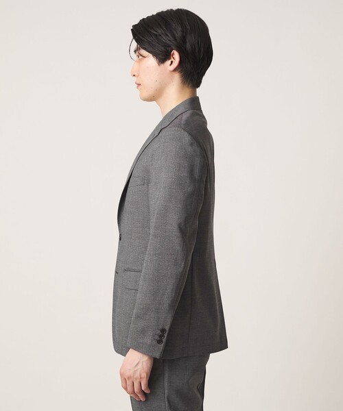 A DAY IN THE LIFE UNITED ARROWS(アデイインザライフユナイテッドアローズ)の「NTS®ツイル 2ボタン ジャケット-セットアップ対応・吸水速乾・マシンウォッシャブル-<A DAY IN THE LIFE>(テーラードジャケット・メンズ・ロイヤルブルー/ベージュ/ネイビー/グレー系・L/XL/S/M)」の18枚目の写真