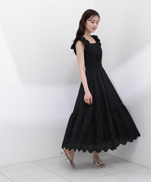 PROPORTION BODY DRESSING（プロポーションボディドレッシング）の「＜Ｅ＞コットンエンブロイダリーワンピース / 1216147402（ワンピース・レディース・ブラック/ピンク/ホワイト・MEDIUM/P/S/SMALL）」の22枚目の写真