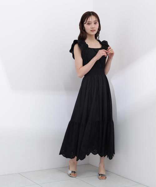PROPORTION BODY DRESSING（プロポーションボディドレッシング）の「＜Ｅ＞コットンエンブロイダリーワンピース / 1216147402（ワンピース・レディース・ブラック/ピンク/ホワイト・MEDIUM/P/S/SMALL）」の12枚目の写真