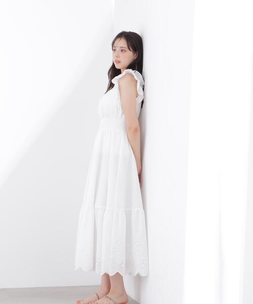 PROPORTION BODY DRESSING（プロポーションボディドレッシング）の「＜Ｅ＞コットンエンブロイダリーワンピース / 1216147402（ワンピース・レディース・ブラック/ピンク/ホワイト・MEDIUM/P/S/SMALL）」の16枚目の写真