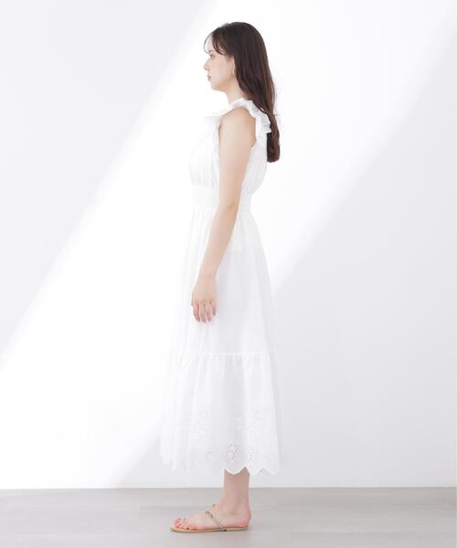 PROPORTION BODY DRESSING（プロポーションボディドレッシング）の「＜Ｅ＞コットンエンブロイダリーワンピース / 1216147402（ワンピース・レディース・ブラック/ピンク/ホワイト・MEDIUM/P/S/SMALL）」の10枚目の写真
