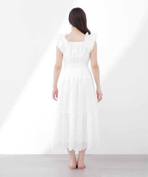 PROPORTION BODY DRESSING（プロポーションボディドレッシング）の「＜Ｅ＞コットンエンブロイダリーワンピース / 1216147402（ワンピース・レディース・ブラック/ピンク/ホワイト・MEDIUM/P/S/SMALL）」の11枚目の写真