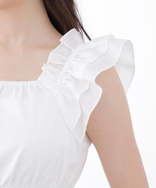 PROPORTION BODY DRESSING（プロポーションボディドレッシング）の「＜Ｅ＞コットンエンブロイダリーワンピース / 1216147402（ワンピース・レディース・ブラック/ピンク/ホワイト・MEDIUM/P/S/SMALL）」の5枚目の写真