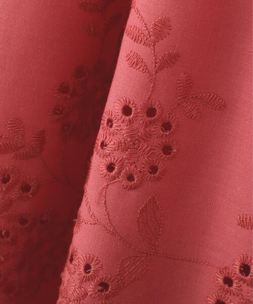 PROPORTION BODY DRESSING(プロポーションボディドレッシング)の「<E>コットンエンブロイダリーワンピース / 1216147402(ワンピース・レディース・ブラック/ピンク/ホワイト・MEDIUM/P/S/SMALL)」の13枚目の写真
