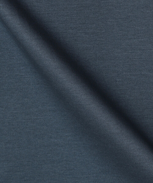 COMME CA MEN(コムサメン)の「シルキースムース ポンチTシャツ(Tシャツ/カットソー・メンズ・ネイビー/ベージュ/ホワイト・L/M)」の4枚目の写真