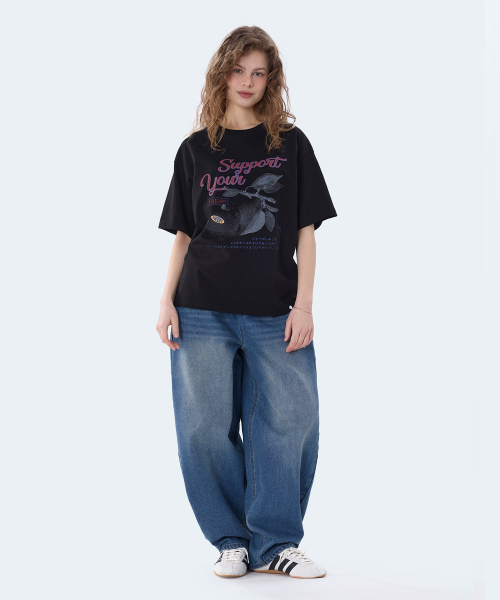GHOST REPUBLIC(ゴーストリパブリック)の「サポートユーグラフィック半袖Tシャツ2カラーGT-390(Tシャツ/カットソー・レディース・ブラック/ホワイト・MEDIUM/LARGE/X-LARGE)」の18枚目の写真